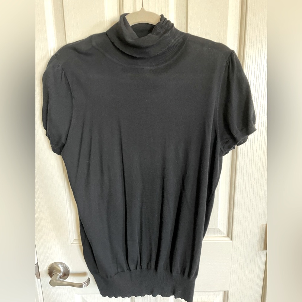 GAP short sleeve turtleneck 100% cotton top size XXL